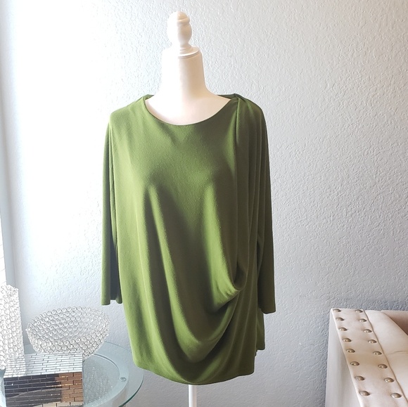 COS Tops - COS Green draped top